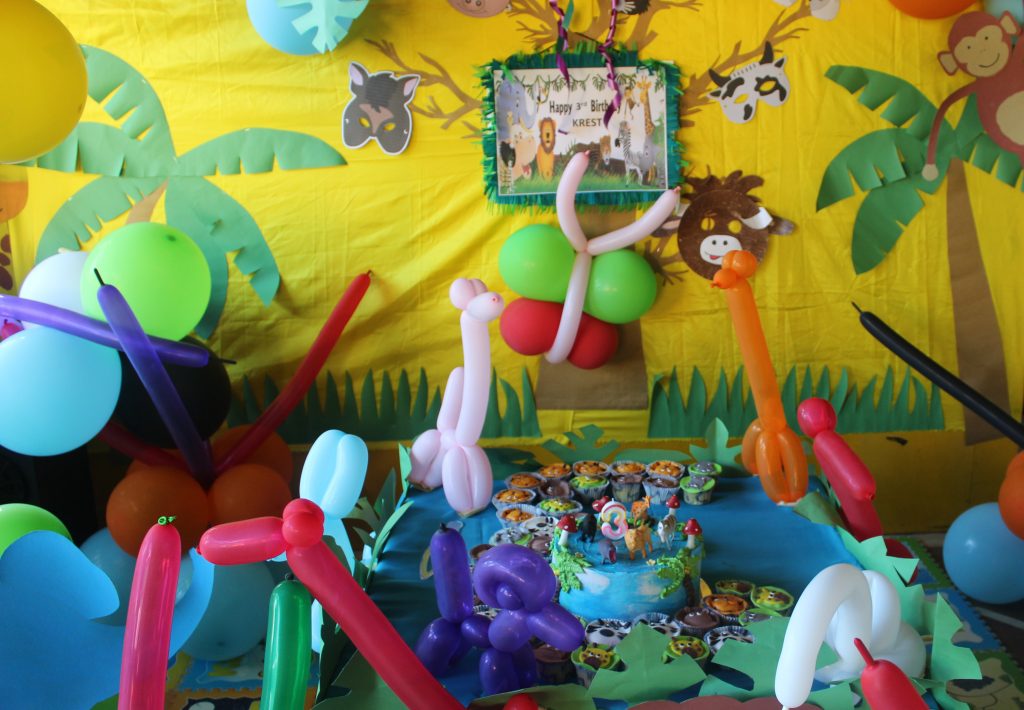 Party in the jungle? Why not! only at Skoebi-do Childcare