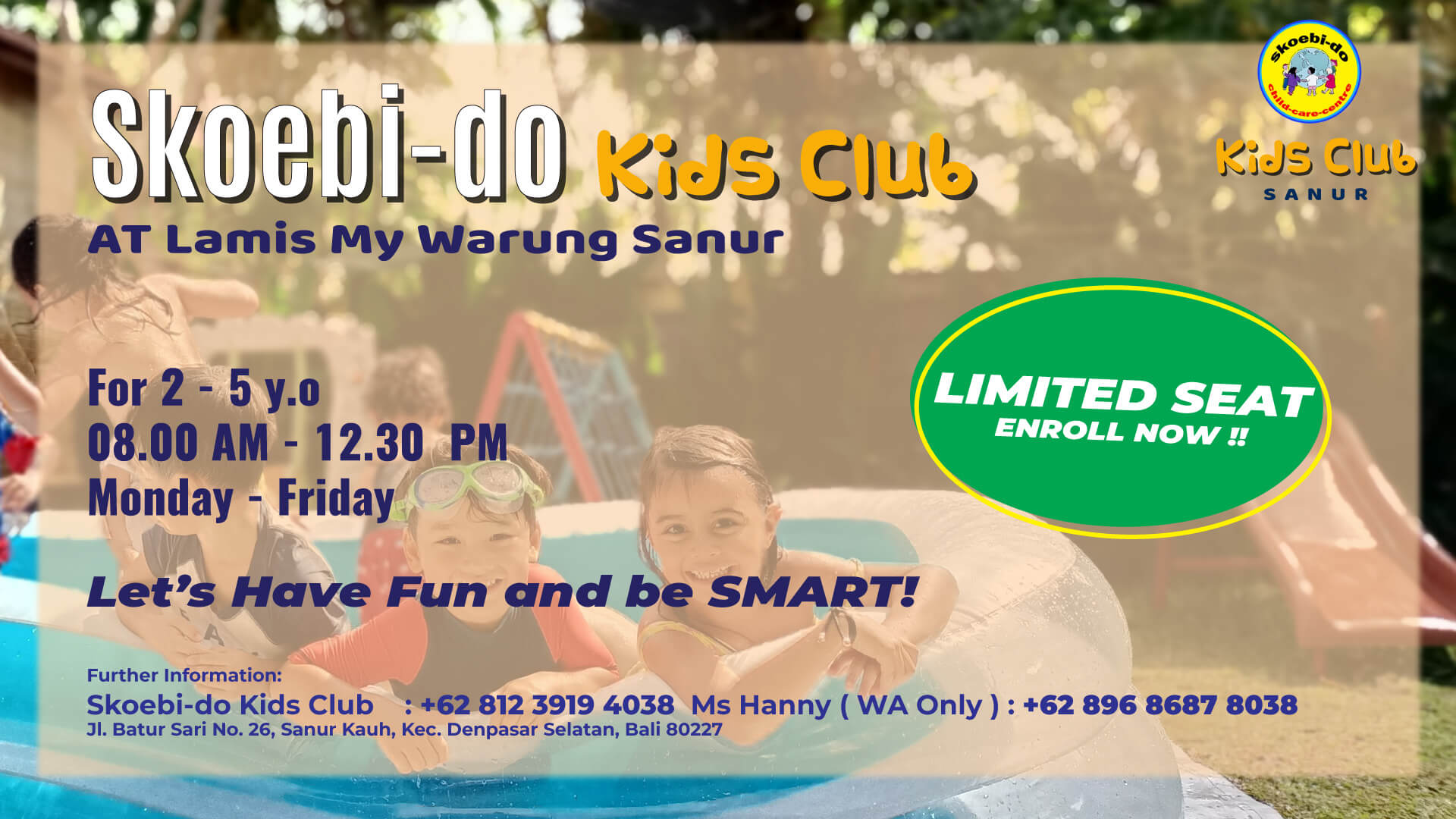 skoebi-do kids club schedule
